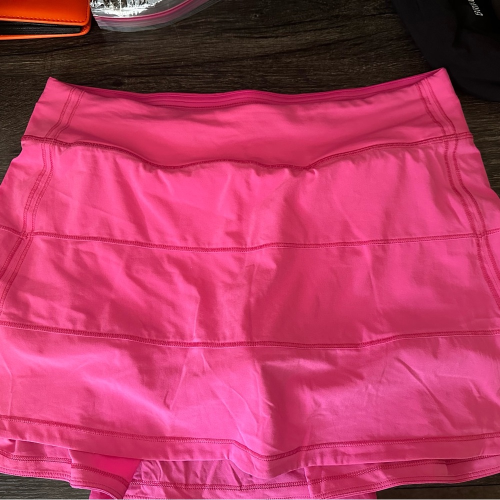 Lululemon Athletica Vibrant Pink Skort